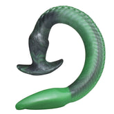 Dark green eel, suitable for both vaginal and anal use