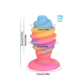 New color conch size luminous anal plug