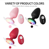 silicone luminous anal plug