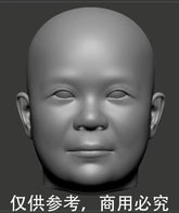 Customize a doll head model based on photos