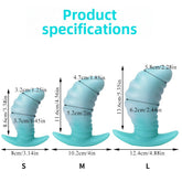 Ocean color flow mantle anal plug