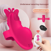 Women's wearable butterfly watch jumping egg