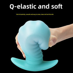 Ocean color flow mantle anal plug