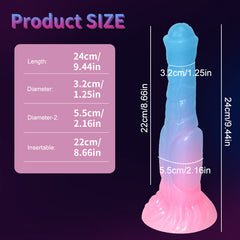 Luminous powder penis