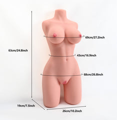 Europe In Stock丨Fast Shipping丨63cm/25Inch Sex Doll – Torso Only