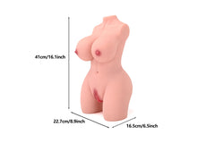 USA In Stock丨Fast Shipping丨41cm/16.1Inch Sex Doll – Torso Only