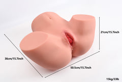 USA In Stock丨Fast Shipping丨51cm/20Inch Sex Doll – Torso Only