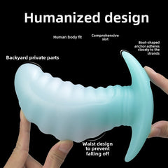 Ocean color flow mantle anal plug