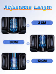 Free Shipping丨Electric Male Masturbator with 12 Thrusting Mold&Frequencies + Free Phone Stand for Movie Pairing + Headphone Jack Included