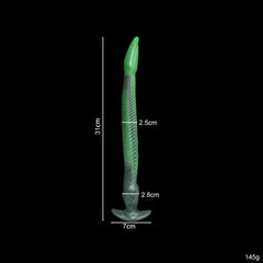 Dark green eel, suitable for both vaginal and anal use