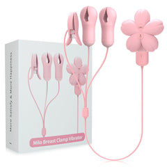 Breast clip female vibrator clitoral stimulation