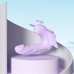 Charm butterfly telescopic sucking wearing