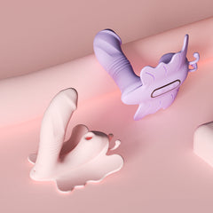 Charm butterfly telescopic sucking wearing