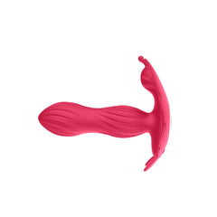 Retractable butterfly wearing wireless remote control invisible wearing female masturbation