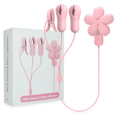 Breast clip female vibrator clitoral stimulation