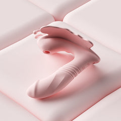 Charm butterfly telescopic sucking wearing