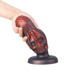 Octopus skull special-shaped anal plug