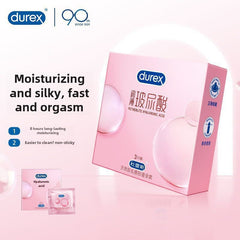 Durex Condom Moisturizing Thin Hyaluronic Acid Ultra Thin Ultra Smooth Small Liquid Storage Condom Bare Insertion