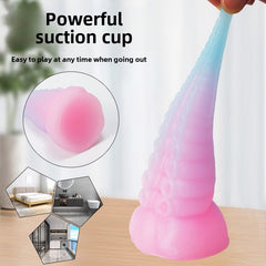 Luminous tentacle anal plug