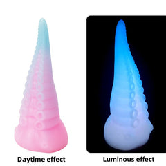 Luminous tentacle anal plug