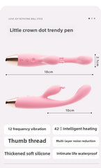 Double shock heating point Tide pen Female appliance Vibrator Clitoral stimulation