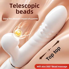 Sucking stick Retractable bead stick Female utensils Massage vibration Sex toys